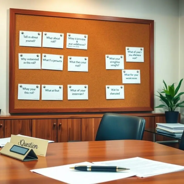 common job interview questions